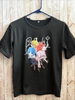 🌖 🆕 Bocchi the Rock! Women’s Black Tee